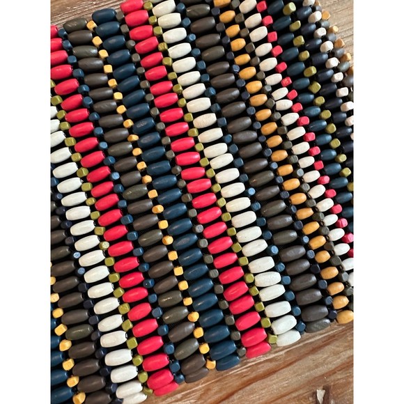 simon miller Puffin Multicolored Bead Shoulder Bag new - Picture 4 of 4